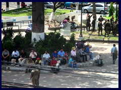 Plaza Barrios from Palacio Nacional
